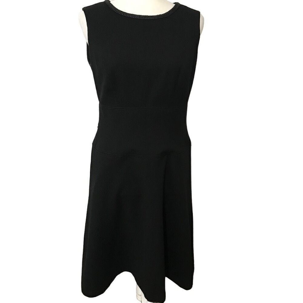 Anne Klein Black Sleeveless Dress size 10 fit and flare‎